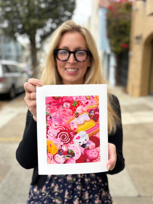 "Everything's Coming Up Roses" Fine Art Print