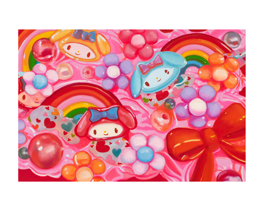 "Everything is Sunshine and Rainbows Apparently" Limited Edition Fine Art Print | *Pre-order