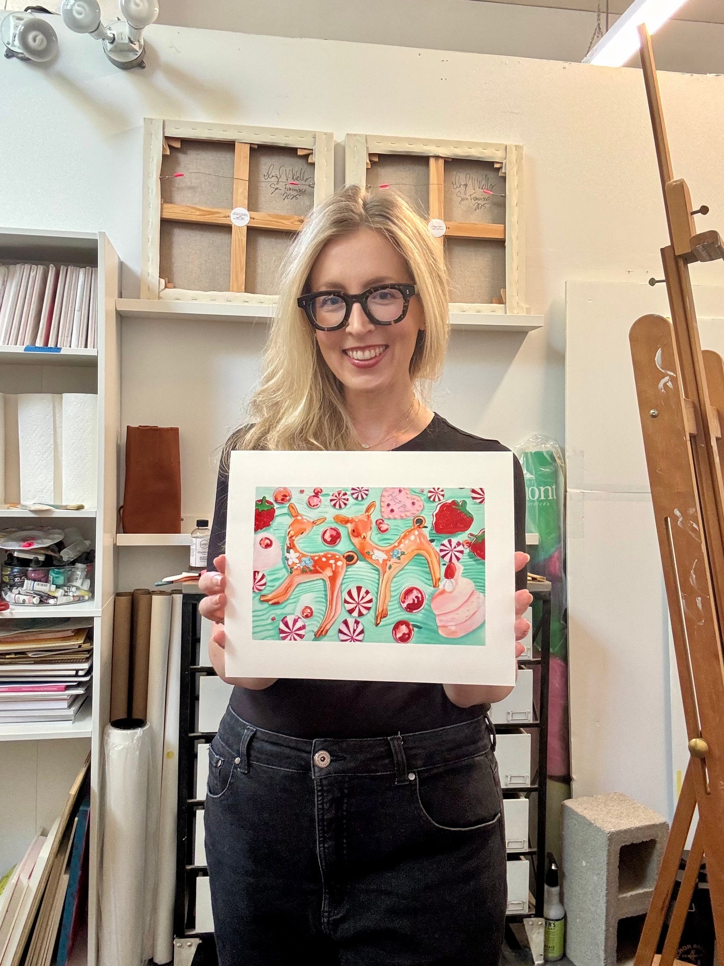 "Doe, a Deer, a Female Deer" Limited Edition Fine Art Print | *Pre-order