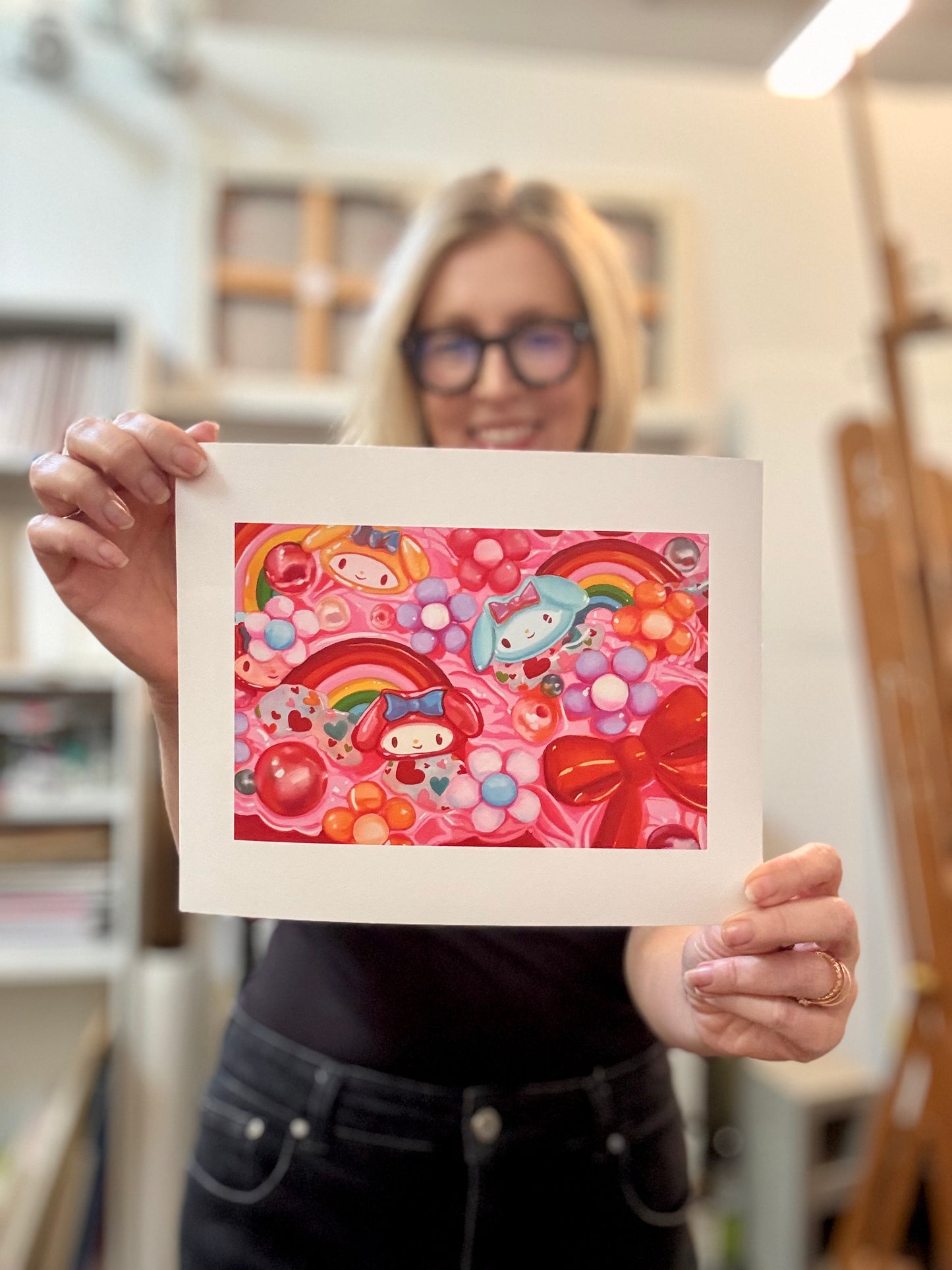 "Everything is Sunshine and Rainbows Apparently" Limited Edition Fine Art Print | *Pre-order