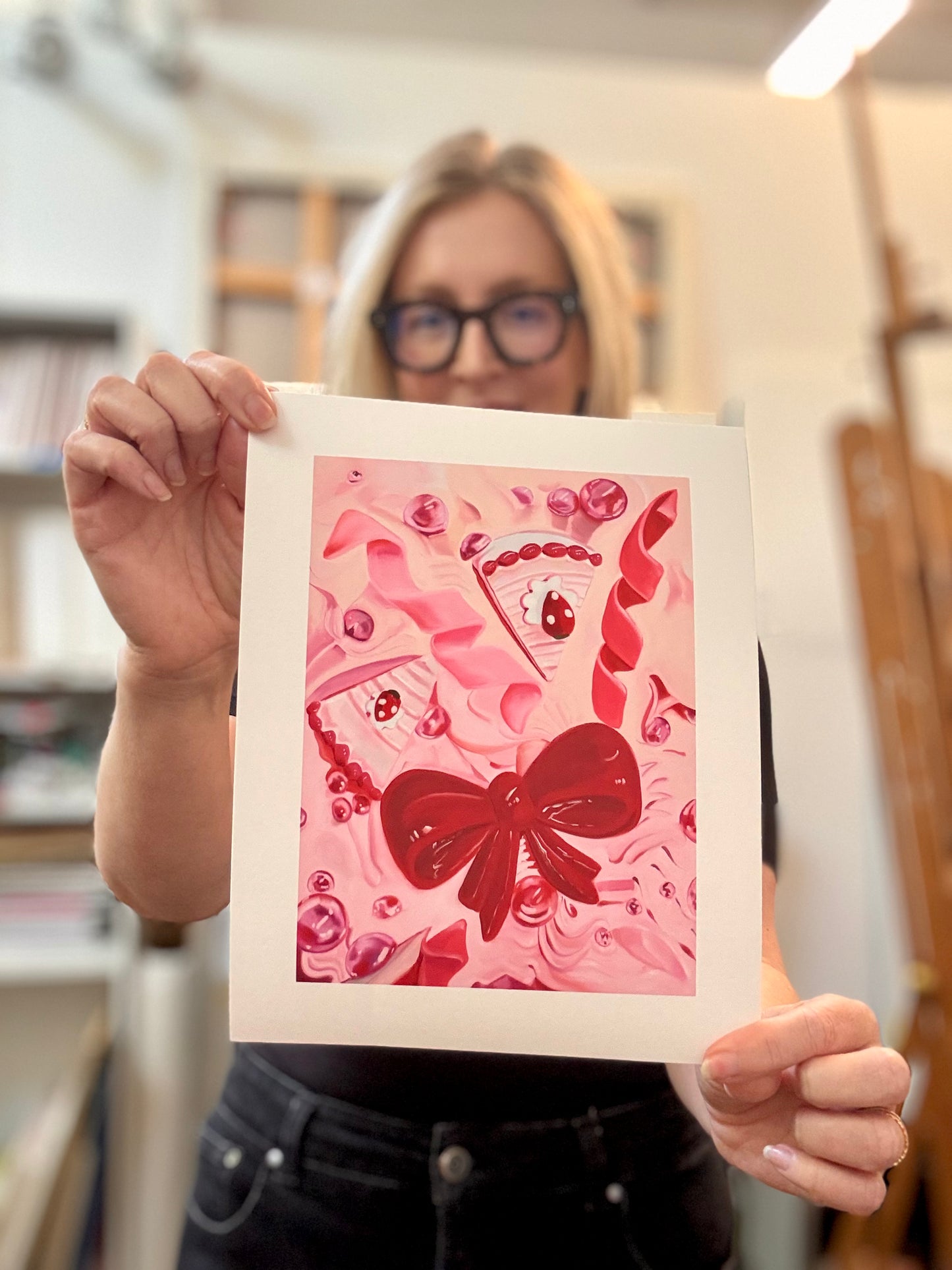 "She Laughed as Loudly as She Wished" Limited Edition Fine Art Print | *Pre-order